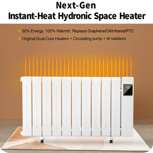 Chauffage <span class=keywords><strong>électrique</strong></span> d'intérieur Boilgoo Factory, chauffage intelligent pour pièce, circulation d'eau, haute efficacité, portable pour l'hiver - Product Image 3