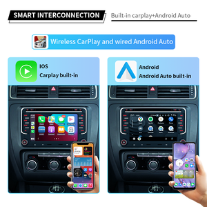 Vente chaude Android 14 sans fil <span class=keywords><strong>Carplay</strong></span> 4Glte Gps RDS Radio DSP bluetooth VW Lecteur DVD universel de voiture Android - Product Image 4