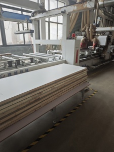 Nhà Máy Bán buôn giá hiện đại prehung cửa phòng tắm hoàn thành Windproof rắn gỗ Polymer nội thất cửa - Product Image 5