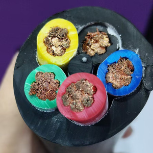 Câble Power Five Cord à deux conducteurs, 5 conducteurs 5G1.5 à 5G25, âme en cuivre, gaine en PVC ignifuge pour équipement de scène - Product Image 1