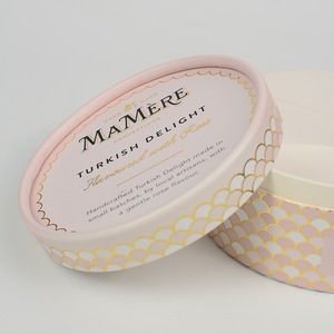 Tube en papier alimentaire personnalisé pour cosmétiques, impression 4 couleurs et marquage à chaud, boîte cadeau ronde pour emballage de crème pour le visage - Product Image 2
