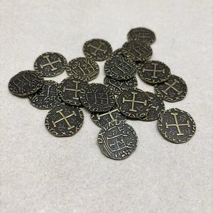 Monedas de <span class=keywords><strong>Metal</strong></span> Antiguas al por Mayor para Juegos, Monedas Piratas a Precio Económico para Juegos y Colección - Product Image 2