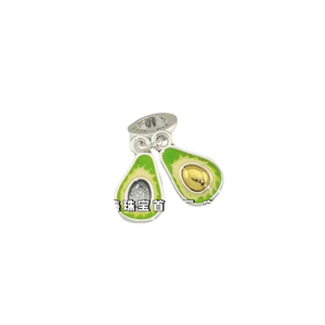 Colgante de Plata de Ley S925 con Forma de Corazón, Perla de Agua Dulce, Cuentas de Circonio, Piedra Principal de Zirconio, Diseño Creativo de Lujo, DIY - Product Image 4