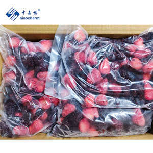 Sinocharm Certifié HALAL, Mélange de baies et fruits surgelés IQF (surgélation rapide) en vrac, pour une alimentation saine et légère - Product Image 3