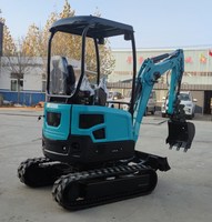 Excavatrice compacte JIAHE 2T, EPA Euro V, siège en cuir de qualité supérieure, idéale pour l'agriculture et l'aménagement paysager, prix direct usine