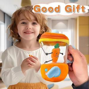 Peluche Antistress a Forma di Piante (Avocado, Limone, Carota, Fragola) con Design Rotante a Corda, Divertente e Rilassante - Product Image 3