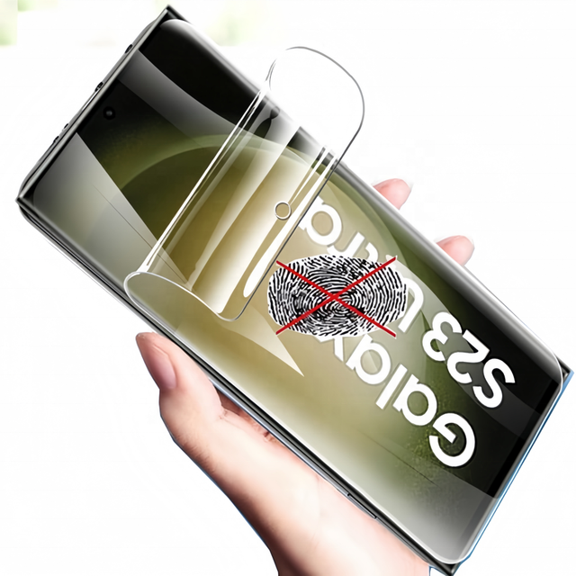 Grade 120x180mm Universal HD Anti-Fingerprint Matte 3D Radian Soft Hydrogel TPU Cut Film Screen Protector for Cutting Machine