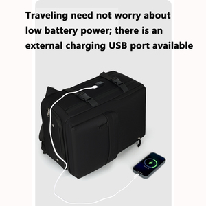 กระเป๋าเป้สะพายหลังแบบดัฟเฟิลสำหรับเดินทางธุรกิจ ปี 2026 กันน้ำ ขนาดใหญ่ จุของได้เยอะ ช่องเสียบ <span class=keywords><strong>USB</strong></span> สำหรับชาร์จแบตเตอรี่ - Product Image 4