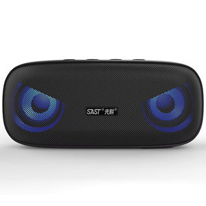 OEM ODM üretici toptan taşınabilir kablosuz Bluetooth hoparlör RGB LED aydınlatma için süper bas Hifi Stereo ses FM fonksiyonu - Product Image 1