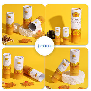 Emballage cylindrique de qualité Boîte à tubes ronds Tube en papier alimentaire kraft personnalisé Push UP - Product Image 6