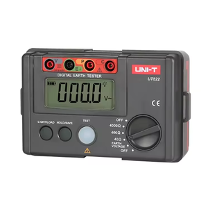 UNI-T เครื่องทดสอบความต้านทานดินดิจิตอล เครื่องตรวจจับความต้านทานดินต่ำ UT522 - Product Image 1
