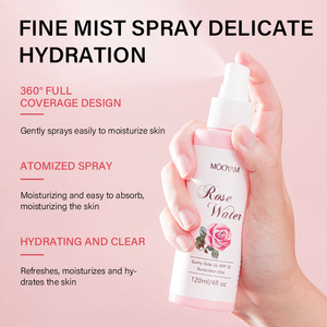 Marque privée MOOYAM Soin <span class=keywords><strong>de</strong></span> la peau raffermissant <span class=keywords><strong>Eau</strong></span> <span class=keywords><strong>de</strong></span> <span class=keywords><strong>rose</strong></span> avec acide hyaluronique niacinamide Toner à l'<span class=keywords><strong>eau</strong></span> <span class=keywords><strong>de</strong></span> <span class=keywords><strong>rose</strong></span> - Product Image 4