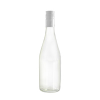 Hete Aanbieding Luxe Transparante 500ml Schuin Schuinlopende Champagnefles Rum Mousserende Water Fruitwijn Sap Glazen Container