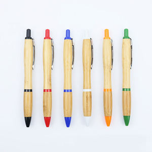 Bolígrafo de Paja de Trigo Biodegradable, Bolígrafo de Bambú, Regalos para Hoteles y Oficinas, Bolígrafo con Logotipo Personalizado - Product Image 1
