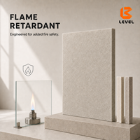 ASTM E84 Geluidsabsorberende Polyester Akoestische Panelen Ecologisch PET Polyestervezel Akoestische Panelen Niet-toxische Akoestische PET Panelen