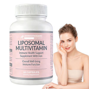 OEM ODM Multivitamine liposomale pour les femmes Supplément de soutien de la santé immunitaire avec soutien des <span class=keywords><strong>cheveux</strong></span> et de la peau en <span class=keywords><strong>fer</strong></span> 60 capsules végétaliennes - Product Image 1