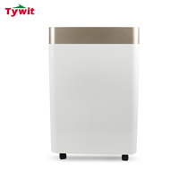 Déshumidificateur déshydratant électrique Tywit 50L, compatible VR, contrôlé par application, 50 pintes, pour l'évacuation automatique de l'eau des sous-sols et piscines