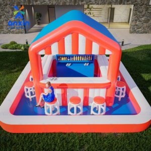 Yetişkinler ve çocuklar için yüzme havuzu ile Backyard yüzer şişme su havuzu bar parti oyun nokta - Product Image 5