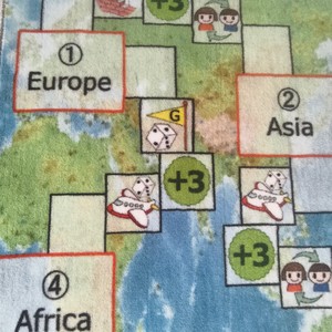 Tapis de jeu Carte <span class=keywords><strong>du</strong></span> <span class=keywords><strong>Monde</strong></span> pour Enfants, Tapis de Jeu d'Échecs Volants, Tapis Éducatif <span class=keywords><strong>6</strong></span> Continents, Couverture de Jeu pour Bébés - Product Image 5
