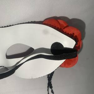 หน้ากากเมกซิกันหน้ากากครึ่งหน้าลายดอกไม้วันแห่งความตายหน้ากากมาร์ดิกราส์ตามสั่ง - Product Image 4