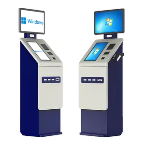 Crtly Self-Service Ticket System Hospital Management Dual Screen Payment Mobile Charge Kiosk Touch Screen Android Kiosk