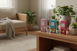 Set Diffusore di Fragranza Saniye X101 Rettangolare, Olio Profumato per Arredamento Casa, Profumo Duraturo per 6 Mesi - Product Image 2