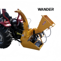 Broyeur de bois de 5,6 pouces à faible puissance, compatible avec attelage 3 points pour tracteur sub-compact