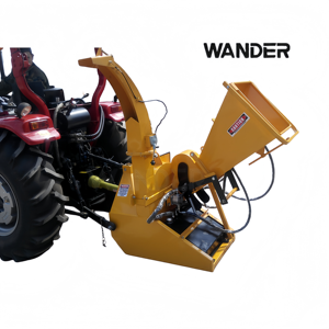 Broyeur <span class=keywords><strong>de</strong></span> <span class=keywords><strong>bois</strong></span> <span class=keywords><strong>de</strong></span> 5,6 pouces à faible puissance, compatible avec attelage 3 points pour tracteur sub-compact - Product Image 2