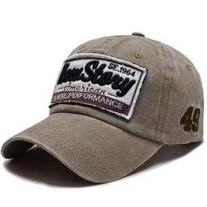 Casquettes de baseball tendance pour hommes, style trucker, brodées avec patchs lettres, effet vieilli, enduites, pour l'extérieur et la protection solaire, vente en gros du Vietnam - Product Image 3