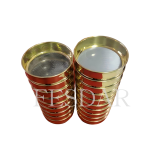 Tamis d'essai en laiton pour l'analyse de la granulométrie des particules de minerai en poudre, matériaux géologiques, tests de laboratoire ASTM - Product Image 4