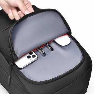 Sac à dos en nylon personnalisé, léger, imperméable, pour l'extérieur, avec compartiment pour ordinateur portable, idéal pour les voyages - Product Image 3