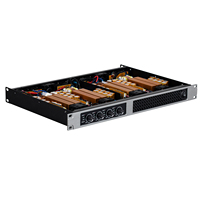Amplificateur de puissance de classe D 4 canaux 1200W, montage en rack 1U, sortie haute puissance, amplificateur audio professionnel pour DJ, scène, club, bar, karaoké, concert en direct