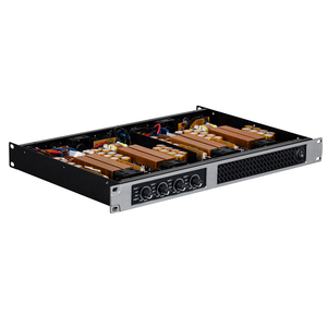Amplificatore di Potenza <span class=keywords><strong>Classe</strong></span> D <span class=keywords><strong>a</strong></span> 4 Canali 1200W, Montaggio <span class=keywords><strong>a</strong></span> Rack 1U, Alta Potenza, Amplificatore Audio Professionale per DJ, Palco, Club, Bar, KTV, Concerti dal Vivo - Product Image 2