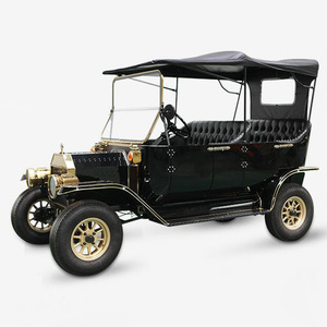 Voiture électrique vintage 4 roues 8 places pour visites touristiques - Product Image 3