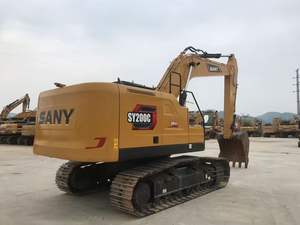 Cina marca SANY SY200C pesante costruzione macchina utilizzata cingolato escavatore escavatore escavatore attrezzatura - Product Image 2