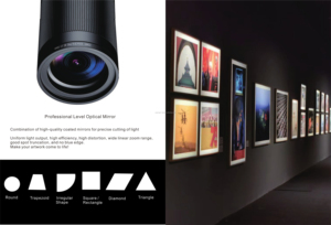 Luz de riel LED COB magnética de 48V, 10W, 15W, 20W, 30W, con zoom, ángulo de haz ajustable, proyector de luz para museo, galería de arte, con certificación CE y RoHS. - Product Image 2