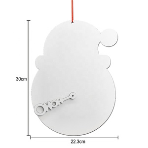 2024 fai da te con Logo personalizzato Babbo <span class=keywords><strong>Natale</strong></span> <span class=keywords><strong>giorni</strong></span> fino a quando l'ornamento di <span class=keywords><strong>Natale</strong></span> sublimazione in bianco calendario <span class=keywords><strong>per</strong></span> il conto alla rovescia di <span class=keywords><strong>Natale</strong></span> - Product Image 6