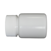 Flacons à pilules en plastique blanc PE-HD de 70ml Flacon pharmaceutique pour comprimés à capsules Logo et couleur personnalisés