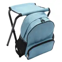 아마존 야외 스포츠 휴대용 배낭 접는 의자 산 캠핑 용품 스케치 낚시 의자 아이스 팩