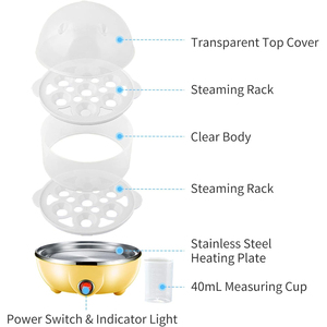 Kitchen Appliances Household Portable Automatic Mini <b>Egg</b> Cooker <b>Machine</b> <b>Egg</b> <b>Boiler</b> Electric Boiling <b>Egg</b> Steamer - Product Image 4