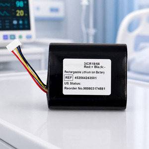 Baterai Li-ion Kapasitas Tinggi 11.1V 2400mAh 453564243501 989803174881 Pengganti untuk Monitor Pasien Portabel Ph SureSigns VM1 - Product Image 2
