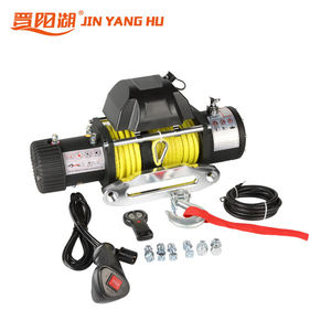 JYH <strong>Mini</strong> Portable Steel Wire Rope Auto Car <strong>Winch</strong> <strong>Electric</strong> <strong>Winch</strong> 6000lbs - Product Image 4