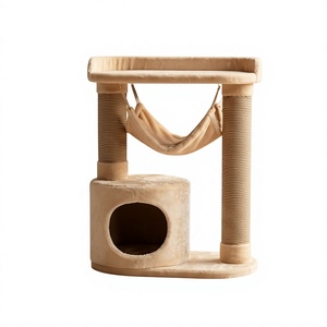 Heavenly Juno Cat House with Relaxing Cozy <b>Hammock</b> - Product Image 1