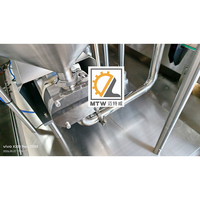 Machine de remplissage automatique MTW à tête unique pour pâte, crème et beurre de cacahuète, pour 500g et 1000g