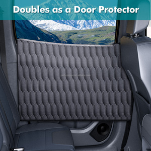 Funda de asiento de <span class=keywords><strong>coche</strong></span> para perros de alta calidad con <span class=keywords><strong>Protector</strong></span> de puerta para asiento trasero 600D Oxford tela asiento de <span class=keywords><strong>coche</strong></span> para perros - Product Image 4