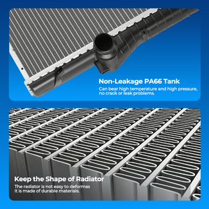 Para Ford OEM Radiador para 1986-1990 <span class=keywords><strong>Bronco</strong></span> II 2.9L 1991-1994 Explorer 4.0L <span class=keywords><strong>1985</strong></span>-1994 Ranger 2.8L 2.9L 4.0L Vehículos - Product Image 4