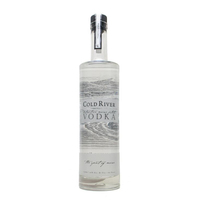 Vente en gros de bouteilles en verre pour spiritueux de vodka, de whisky, de gin, de rhum et de liqueur, avec décalcomanie personnalisée, 250 ml, 500 ml, 700 ml, 750 ml, avec bouchon à vis