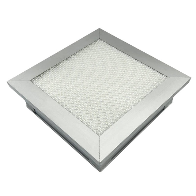 New HEPA Filter Dust Filter Gel Seal Panel Air Filter for HVAC System 85%-99.995% Filtration Efficiency 1m-5m Particle Size