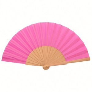 High Quality Spanish Bamboo Folding Hand Fabric Fan Eco-Friendly Folk Art Design for Business <b>Gifts</b> and Wholesale - Product Image 5