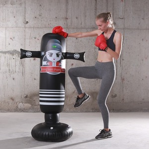 Poste de Boxeo Inflable Mori Yuho de 1.6M con Diseño Reforzado para Fitness y Moldeamiento Corporal - Product Image 3